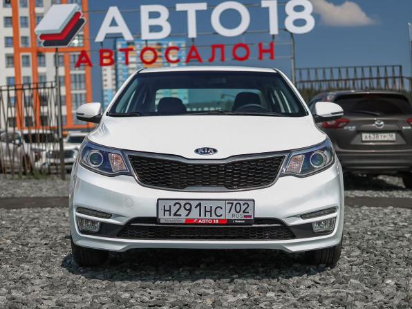 Kia Rio III Рестайлинг с пробегом 2016 года, цена 1 260 000 рублей, 75727 км, седан, Автокод Объявления