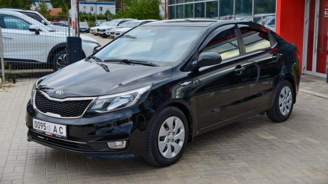 Kia Rio III Рестайлинг с пробегом 2015 года, цена 1 149 900 рублей, 61505 км, седан, Автокод Объявления