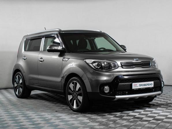 Kia Soul II Рестайлинг с пробегом 2017 года, цена 1 499 000 рублей, 130895 км, хэтчбек, Автокод Объявления