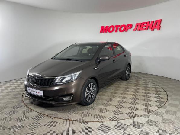 Kia Rio III Рестайлинг с пробегом 2017 года, цена 1 017 000 рублей, 168907 км, седан, Автокод Объявления