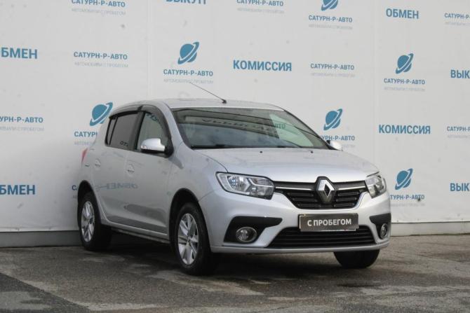 Renault Sandero II Рестайлинг с пробегом 2019 года, цена 990 000 рублей, 117000 км, хэтчбек, Автокод Объявления