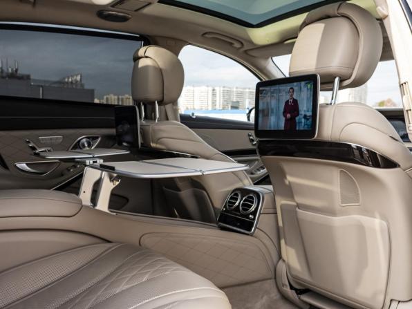 Mercedes-Benz Maybach S-Класс I (X222) Рестайлинг с пробегом 2019 года, цена 6 930 000 рублей, 111500 км, седан, Автокод Объявления