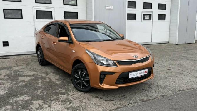Kia Rio IV с пробегом 2017 года, цена 955 400 рублей, 120103 км, седан, Автокод Объявления