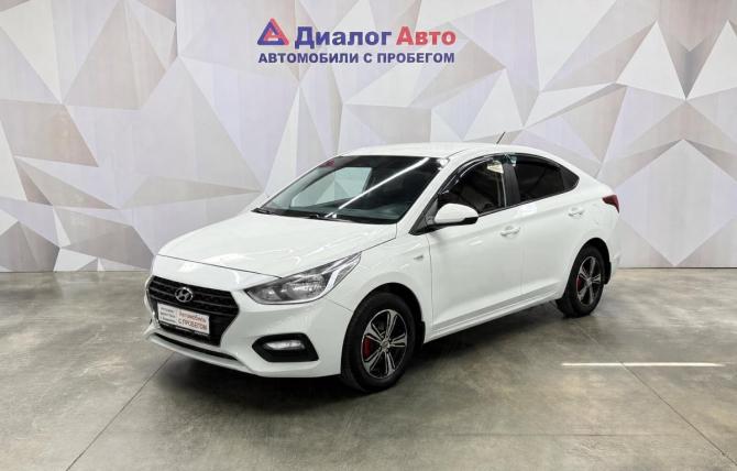 Hyundai Solaris II с пробегом 2018 года, цена 1 180 000 рублей, 137672 км, седан, Автокод Объявления