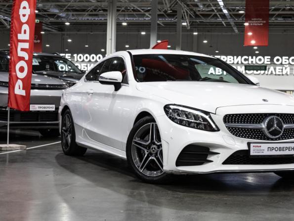Mercedes-Benz C-Класс IV (W205) Рестайлинг с пробегом 2019 года, цена 3 099 700 рублей, 70129 км, купе, Автокод Объявления
