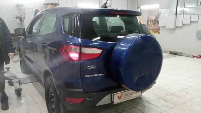 Ford EcoSport II Рестайлинг с пробегом 2017 года, цена 990 000 рублей, 161155 км, внедорожник, Автокод Объявления