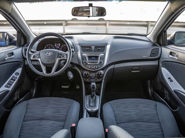 Hyundai Solaris I Рестайлинг с пробегом 2015 года, цена 1 445 000 рублей, 63155 км, седан, Автокод Объявления