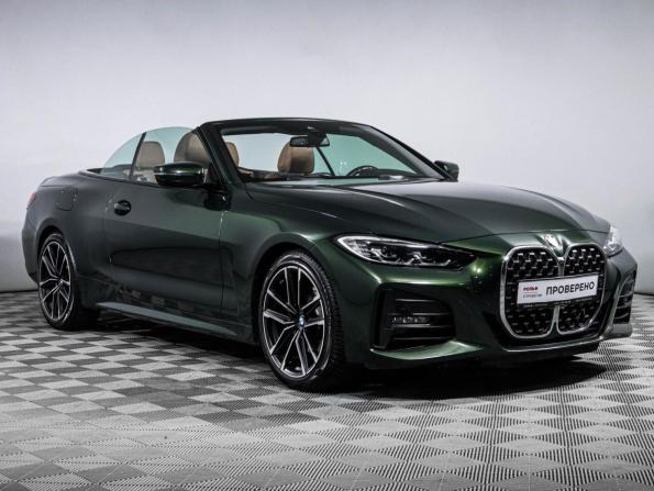 BMW 4 серии G22 G23 G26 с пробегом 2021 года, цена 5 890 000 рублей, 47166 км, кабриолет, Автокод Объявления