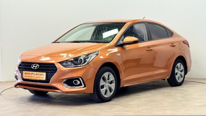 Hyundai Solaris II с пробегом 2018 года, цена 1 115 000 рублей, 151759 км, седан, Автокод Объявления