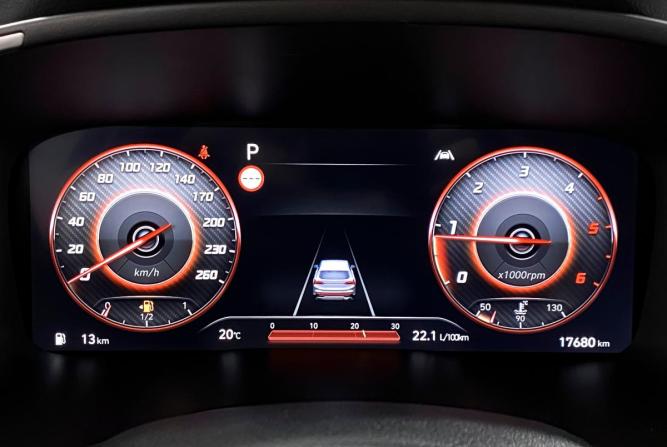 Hyundai Santa Fe IV Рестайлинг с пробегом 2021 года, цена 4 539 000 рублей, 17680 км, внедорожник, Автокод Объявления