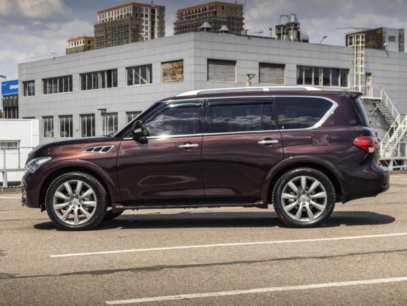 Infiniti QX56 II с пробегом 2012 года, цена 2 045 000 рублей, 192929 км, внедорожник, Автокод Объявления