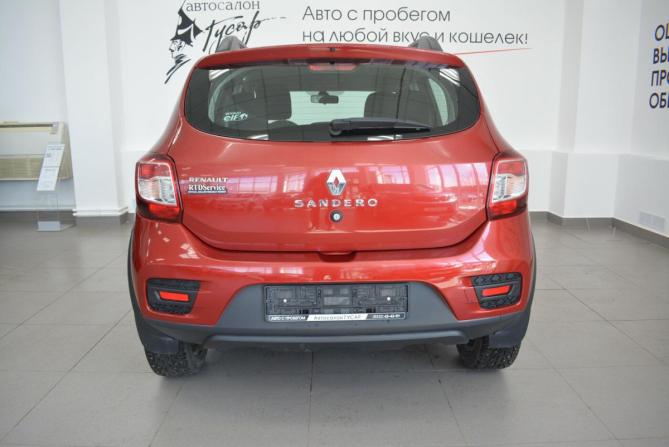 Renault Sandero II Рестайлинг с пробегом 2019 года, цена 1 299 000 рублей, 68000 км, хэтчбек, Автокод Объявления
