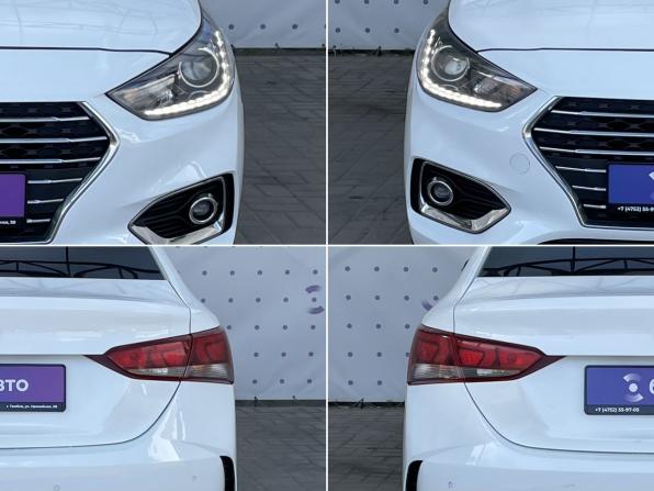 Hyundai Solaris II с пробегом 2017 года, цена 1 130 000 рублей, 186805 км, седан, Автокод Объявления
