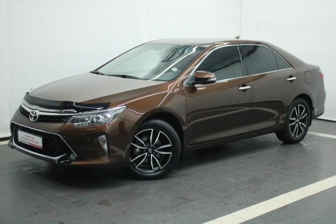 Toyota Camry VII (XV50) Рестайлинг 2 с пробегом 2017 года, цена 2 200 000 рублей, 112322 км, седан, Автокод Объявления