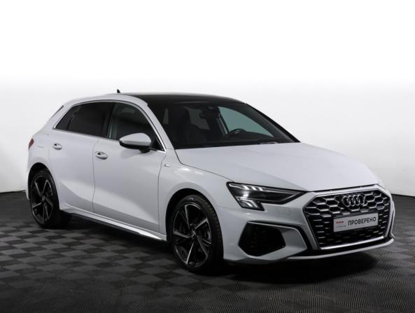 Audi A3 IV (8Y) с пробегом 2021 года, цена 2 804 000 рублей, 75494 км, хэтчбек, Автокод Объявления