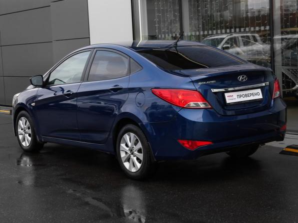 Hyundai Solaris I Рестайлинг с пробегом 2016 года, цена 998 000 рублей, 136322 км, седан, Автокод Объявления