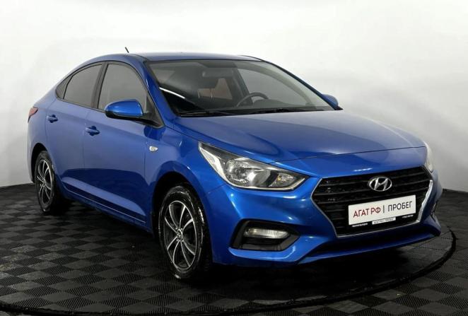 Hyundai Solaris II с пробегом 2019 года, цена 1 315 000 рублей, 104229 км, седан, Автокод Объявления