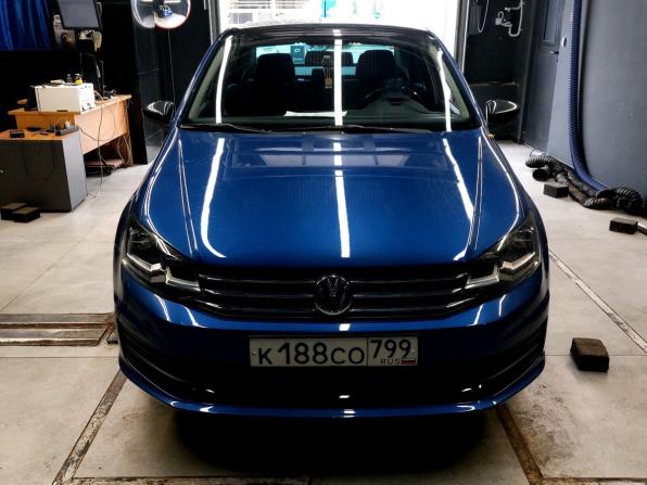 Volkswagen Polo V Рестайлинг с пробегом 2019 года, цена 1 240 000 рублей, 50232 км, седан, Автокод Объявления