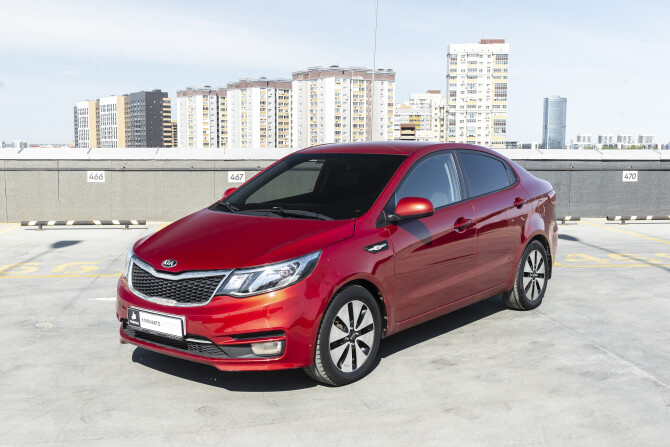 Kia Rio III Рестайлинг с пробегом 2017 года, цена 848 000 рублей, 152000 км, седан, Автокод Объявления