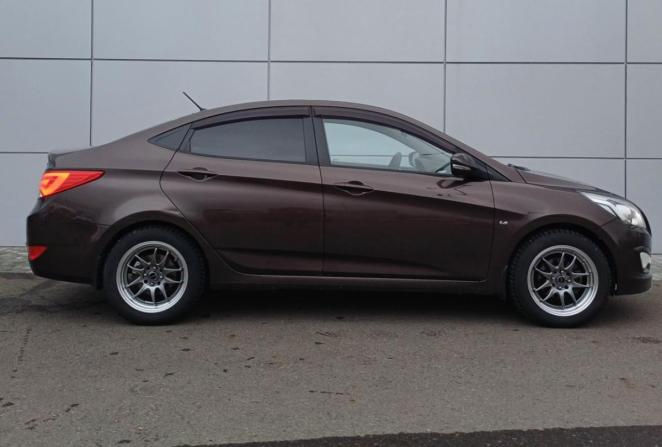 Hyundai Solaris I с пробегом 2014 года, цена 1 000 000 рублей, 157943 км, седан, Автокод Объявления