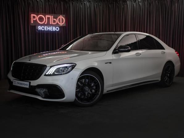 Mercedes-Benz S-Класс VI (W222 C217) Рестайлинг с пробегом 2019 года, цена 7 398 000 рублей, 91183 км, седан, Автокод Объявления