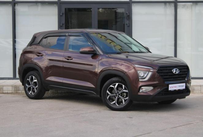 Hyundai Creta I Рестайлинг с пробегом 2021 года, цена 2 210 000 рублей, 62565 км, внедорожник, Автокод Объявления