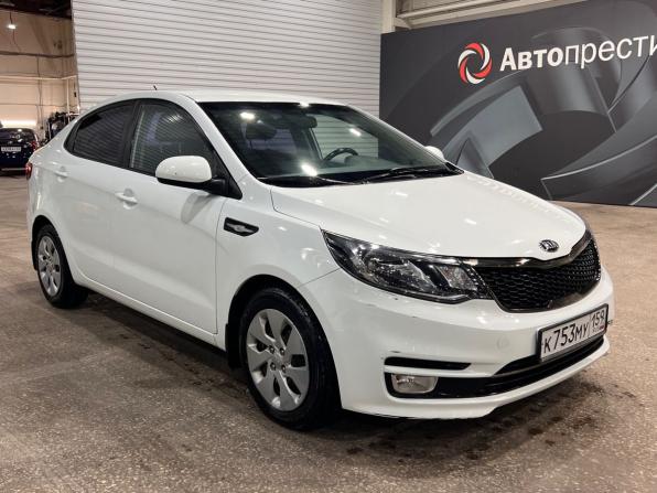 Kia Rio III Рестайлинг с пробегом 2016 года, цена 1 099 000 рублей, 76537 км, седан, Автокод Объявления
