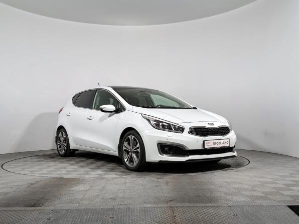 Kia Ceed II Рестайлинг с пробегом 2016 года, цена 1 280 000 рублей, 133628 км, хэтчбек, Автокод Объявления
