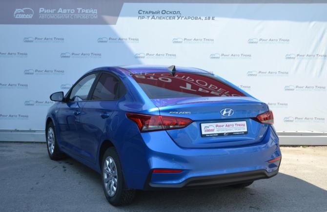 Hyundai Solaris II с пробегом 2017 года, цена 1 155 000 рублей, 129183 км, седан, Автокод Объявления