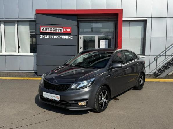 Kia Rio III Рестайлинг с пробегом 2016 года, цена 989 245 рублей, 170734 км, седан, Автокод Объявления
