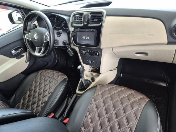 Renault Logan II Рестайлинг с пробегом 2018 года, цена 1 119 000 рублей, 62714 км, седан, Автокод Объявления