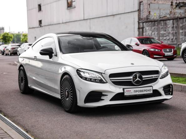 Mercedes-Benz C-Класс AMG IV (W205) Рестайлинг с пробегом 2018 года, цена 3 850 000 рублей, 63595 км, купе, Автокод Объявления