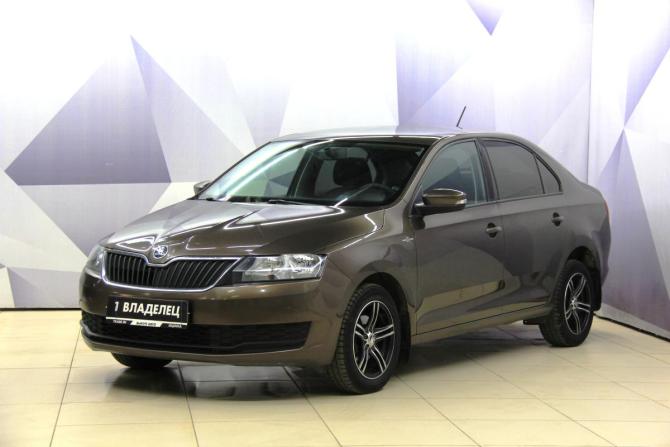Skoda Rapid I Рестайлинг с пробегом 2019 года, цена 1 055 000 рублей, 233682 км, лифтбек, Автокод Объявления