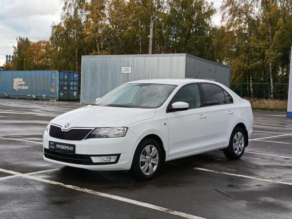 Skoda Rapid I с пробегом 2017 года, цена 935 000 рублей, 240736 км, лифтбек, Автокод Объявления