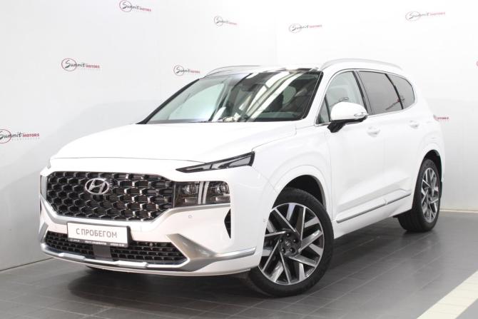 Hyundai Santa Fe IV Рестайлинг с пробегом 2021 года, цена 4 700 000 рублей, 10000 км, внедорожник, Автокод Объявления