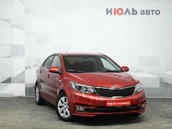 Kia Rio III Рестайлинг с пробегом 2016 года, цена 1 230 000 рублей, 77472 км, седан, Автокод Объявления