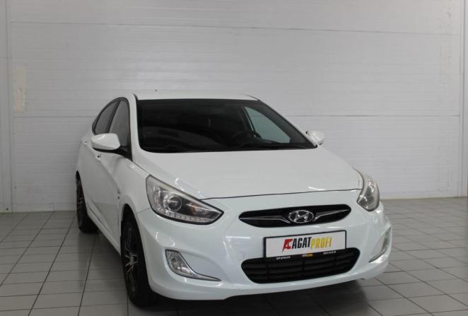 Hyundai Solaris I с пробегом 2014 года, цена 760 000 рублей, 200064 км, седан, Автокод Объявления