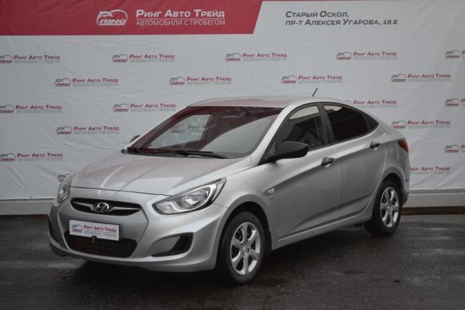 Hyundai Solaris I с пробегом 2013 года, цена 800 000 рублей, 127346 км, седан, Автокод Объявления