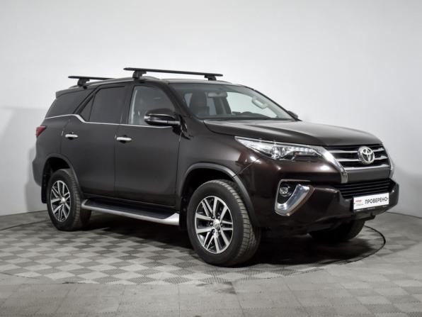 Toyota Fortuner II с пробегом 2018 года, цена 3 950 000 рублей, 50973 км, внедорожник, Автокод Объявления