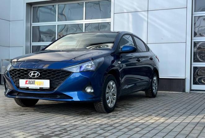 Hyundai Solaris II Рестайлинг с пробегом 2021 года, цена 1 580 000 рублей, 21285 км, седан, Автокод Объявления