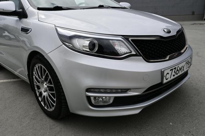 Kia Rio III Рестайлинг с пробегом 2016 года, цена 1 220 000 рублей, 84735 км, седан, Автокод Объявления
