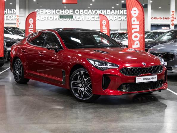 Kia Stinger I Рестайлинг с пробегом 2021 года, цена 3 485 000 рублей, 51916 км, лифтбек, Автокод Объявления