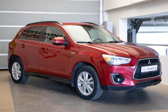 Mitsubishi ASX I Рестайлинг с пробегом 2014 года, цена 1 495 000 рублей, 101574 км, внедорожник, Автокод Объявления