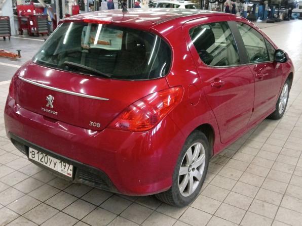 Peugeot 308 I Рестайлинг с пробегом 2012 года, цена 450 000 рублей, 122783 км, хэтчбек, Автокод Объявления