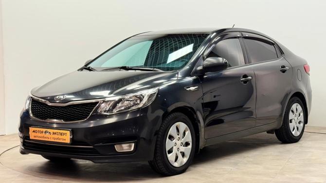 Kia Rio III Рестайлинг с пробегом 2016 года, цена 825 000 рублей, 204048 км, седан, Автокод Объявления