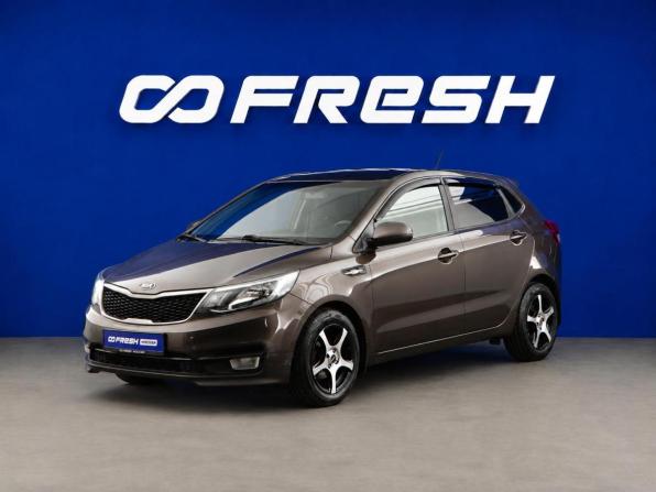 Kia Rio III Рестайлинг с пробегом 2015 года, цена 1 093 051 рубль, 126913 км, хэтчбек, Автокод Объявления
