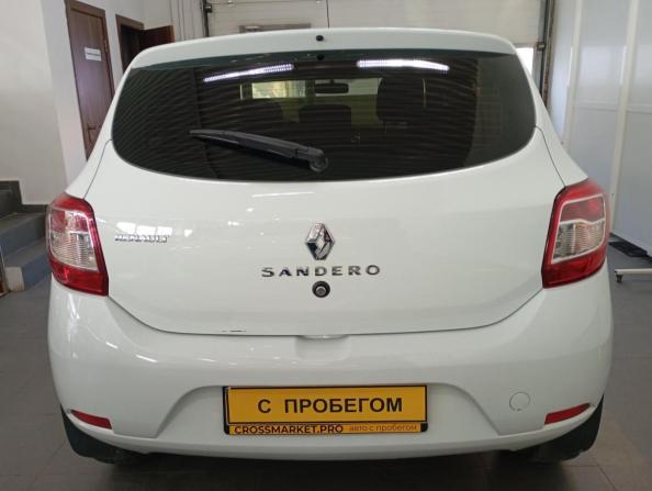 Renault Sandero II Рестайлинг с пробегом 2018 года, цена 817 500 рублей, 189000 км, хэтчбек, Автокод Объявления
