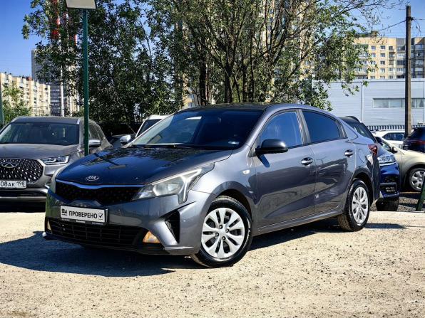 Kia Rio IV Рестайлинг с пробегом 2021 года, цена 989 000 рублей, 265500 км, седан, Автокод Объявления