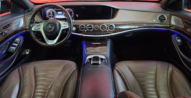 Mercedes-Benz S-Класс VI (W222 C217) Рестайлинг с пробегом 2018 года, цена 4 575 000 рублей, 178299 км, седан, Автокод Объявления