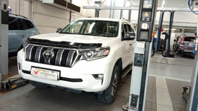 Toyota Land Cruiser Prado 150 Series Рестайлинг 2 с пробегом 2018 года, цена 5 149 000 рублей, 101381 км, внедорожник, Автокод Объявления
